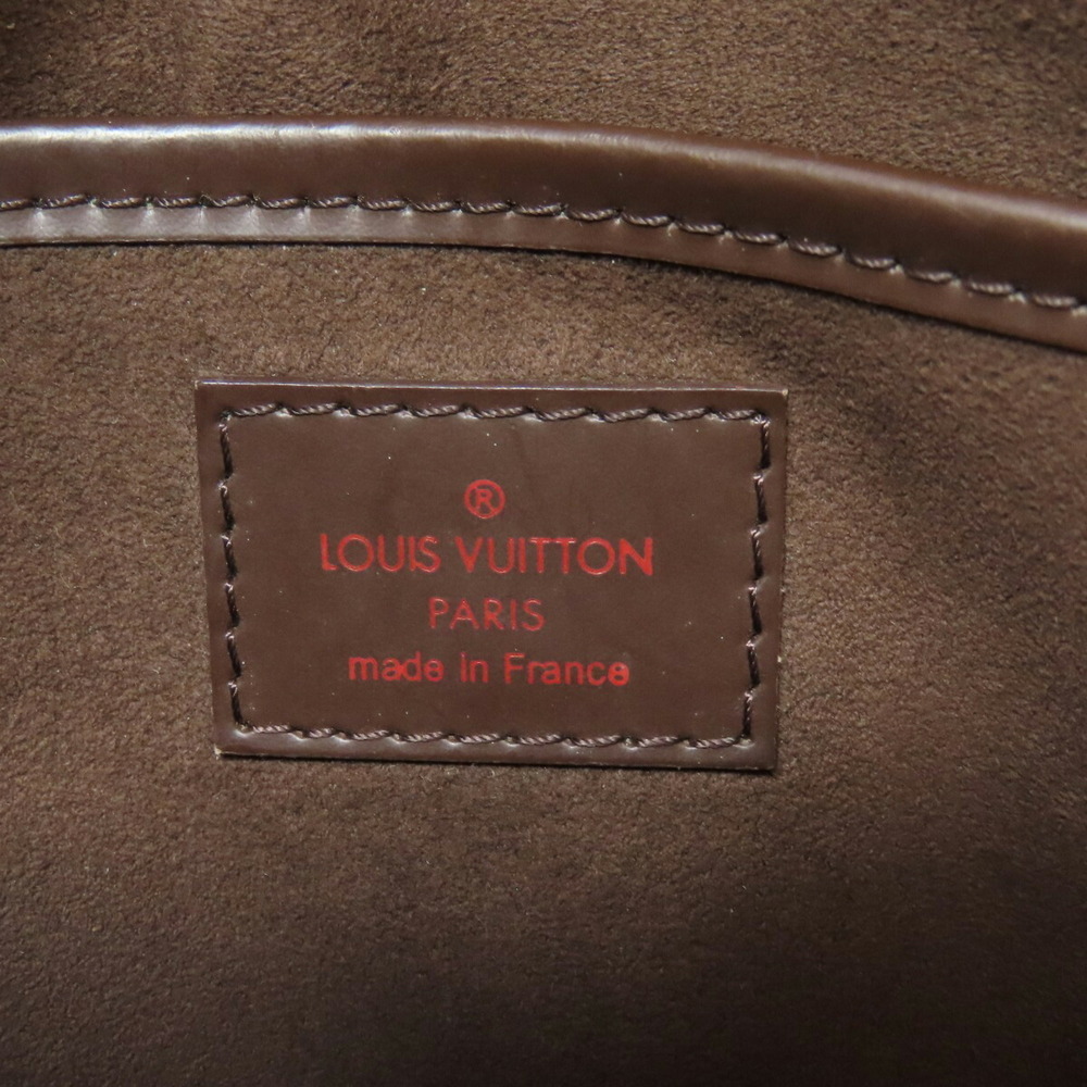LOUIS VUITTON Brown Damier Canvas Clutch Bag - Picture 6 of 11